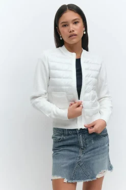Y lightweight rib jacket