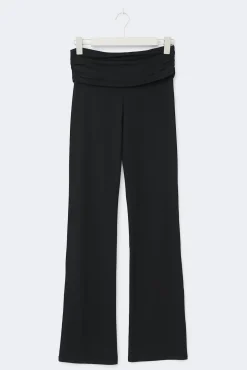 Y low waist flare trousers