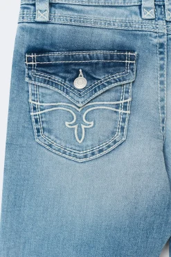 Y one knee destroy jeans tall