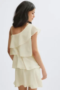 Y one shoulder dress