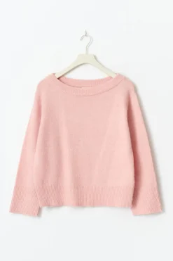Y oversized knitted sweater