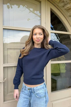 Y printed sweater