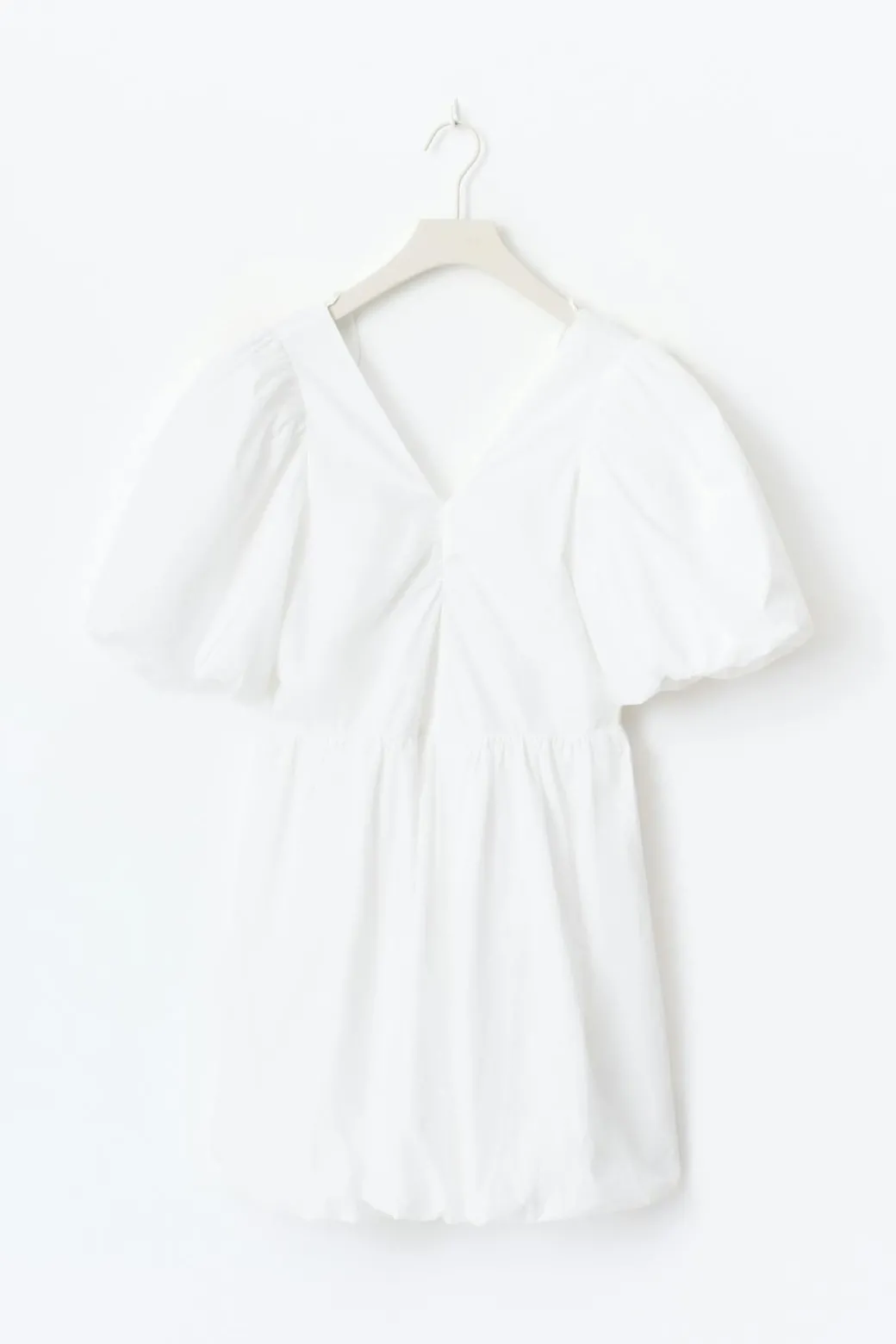 Y puff sleeve dress