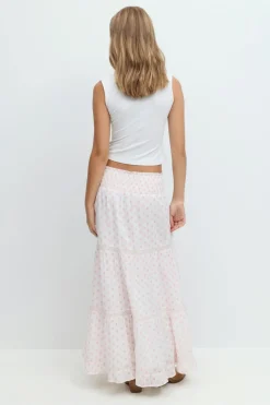 Y scandi maxi skirt