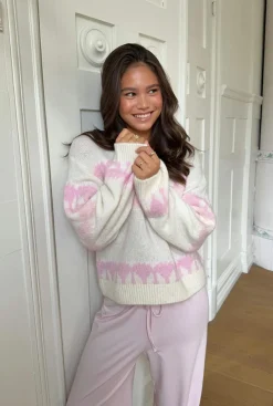 Y ski knitted sweater