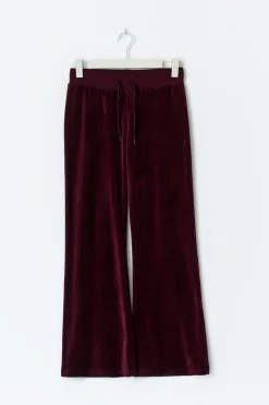 Y velour trousers