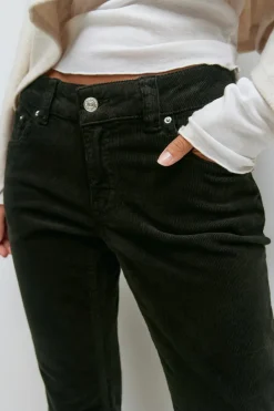 Y2k low cord bootcut jeans