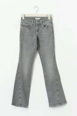 Y2k low twisted bootcut jeans